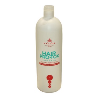 Шампунь KALLOS Hair Pro-Tox для слабых волос с кератином Ботокс для волос 1000 мл